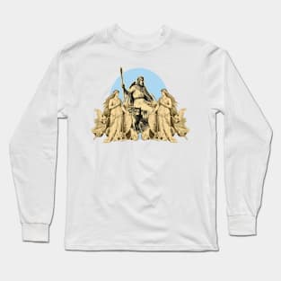 Odin Father God with Valkyrie Daughters Long Sleeve T-Shirt